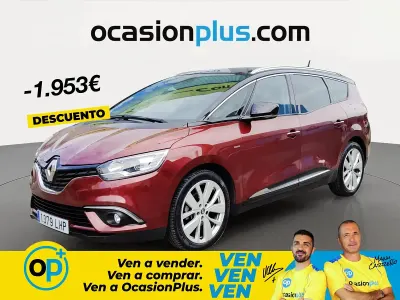 Usado Renault Scénic IV LIMITED 140 CV (102 kW) 2020 Rojo Monovolumen