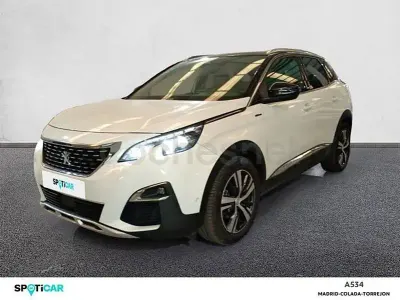 Usado Peugeot 3008 GT-line 130 CV (95 kW) 2019 Blanco SUV