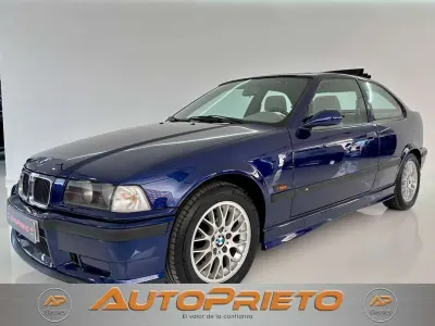 Usado BMW 316 Compact 102 CV (75 kW) 1996 Azul Utilitario