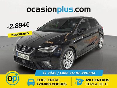 Usado Seat Ibiza FR 150 CV (110 kW) 2024 Negro Berlina