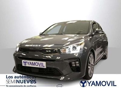 Usado Kia Rio GT-Line 120 CV (88 kW) 2023 Gris Utilitario