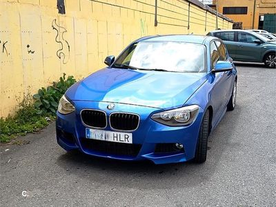 Begagnad BMW 116 Efficient Dynamics 116 HK (85 kW) 2012 Blå Halvkombi
