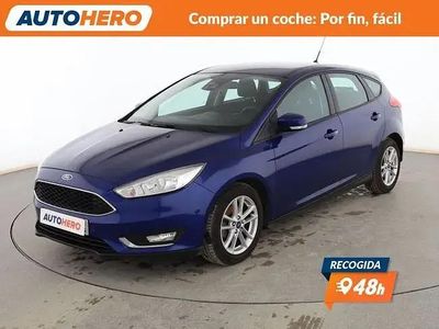 Usado Ford Focus Trend+ 115 CV (84 kW) 2014 Azul Berlina