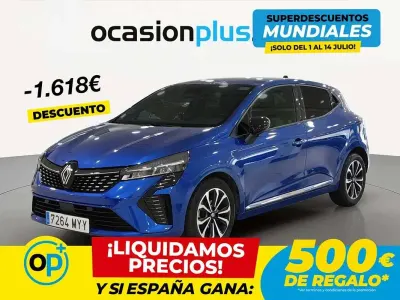 Usado Renault Clio Techno 91 CV (66 kW) 2025 Azul Utilitario