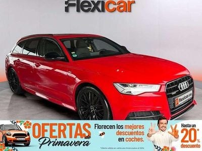 Usado Audi A6 190 CV (139 kW) 2018 Rojo Familiar