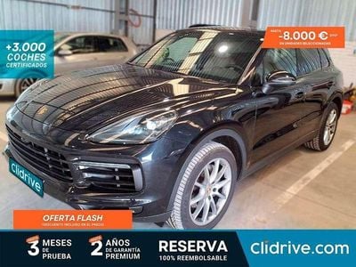 Käytetty Porsche Cayenne 340 HP (250 kW) 2021 Musta Katumaasturi