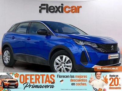 Usado Peugeot 3008 Active 130 CV (95 kW) 2022 Azul SUV