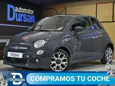 Usado Fiat 500S S 86 CV (63 kW) 2014 Gris / plata Berlina