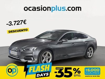 Usado Audi A5 Sport 190 CV (139 kW) 2019 Gris Berlina