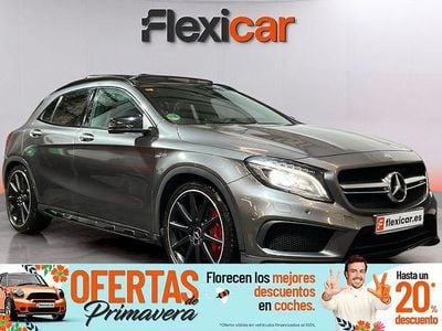 Usado Mercedes GLA45 AMG AMG 381 CV (280 kW) 2017 Gris SUV
