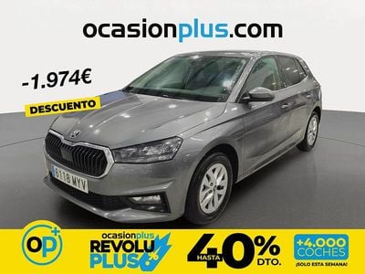 Usado Skoda Fabia Selection 95 CV (69 kW) 2025 Gris Berlina