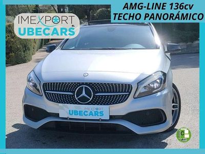 Usado Mercedes A200 Elegance 140 CV (102 kW) 2016 Gris Utilitario