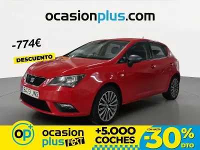 Begagnad Seat Ibiza Style 90 HK (66 kW) 2016 Röd