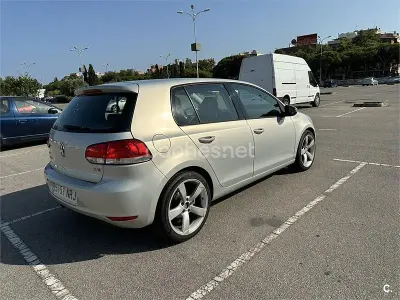 Usado VW Golf VI GT 122 CV (89 kW) 2009 Gris / plata Berlina