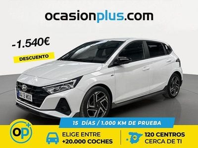 Blanco Usado 2024 Hyundai i20 N Line Berlina | 16.950 € (Precio justo)