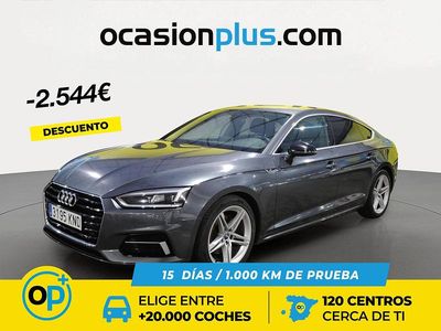 Usado Audi A5 Sport 150 CV (110 kW) 2018 Gris Coupe
