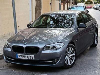 Usado BMW 520 Efficient Dynamics 184 CV (135 kW) 2010 Gris / plata Berlina