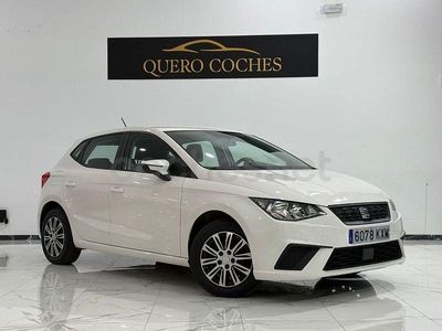 Usado Seat Ibiza Reference 95 CV (69 kW) 2019 Blanco Berlina