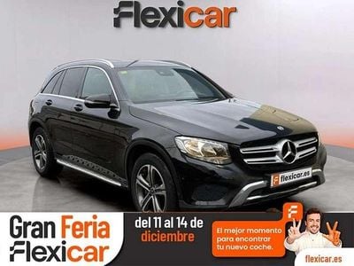 Usado Mercedes GLC220 170 CV (125 kW) 2017 Negro SUV