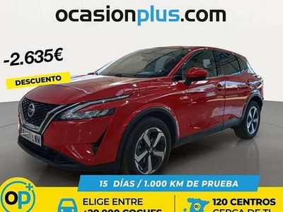 Usado Nissan Qashqai N-Connecta 158 CV (116 kW) 2022 Rojo SUV