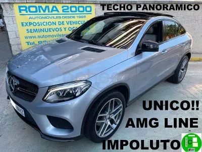 Usado Mercedes GLE350 258 CV (189 kW) 2016 Azul SUV