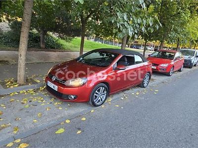 Rojo Usado 2012 VW Golf Cabriolet Descapotable | 11.500 € (Un poco caro)