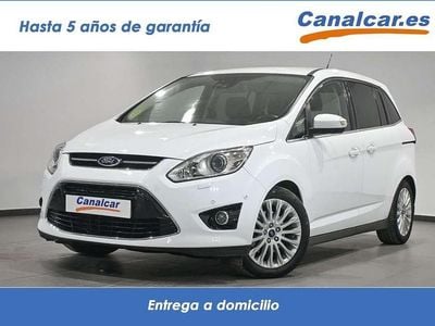 Usado Ford Grand C-Max Titanium 116 CV (85 kW) 2015 Blanco Monovolumen