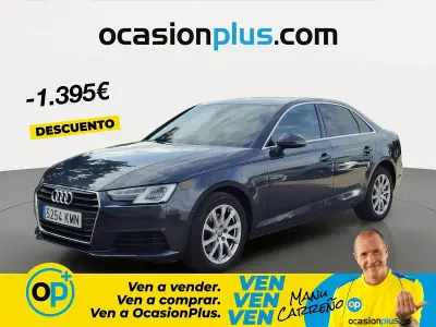 Usado Audi A4 Advanced 150 CV (110 kW) 2018 Gris Berlina