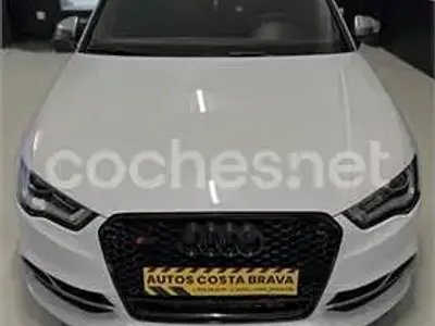 Usado Audi S3 300 CV (220 kW) 2014 Blanco Berlina