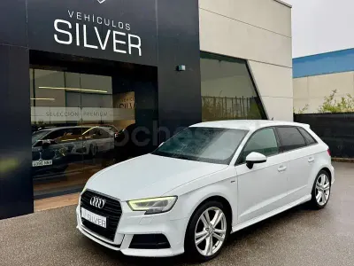 Usado Audi A3 S-Line 150 CV (110 kW) 2020 Blanco Berlina
