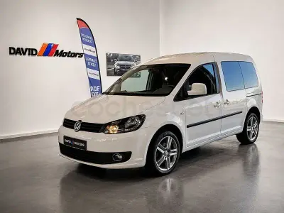 Usado VW Caddy Comfortline 109 CV (80 kW) 2013 Blanco Monovolumen