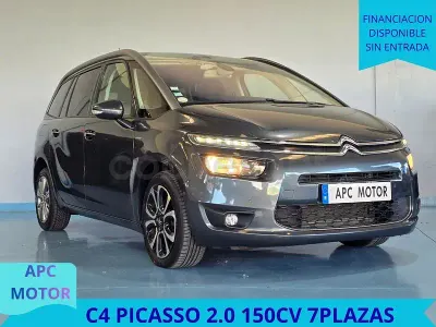 Usado Citroën Grand C4 Picasso Exclusive 150 CV (110 kW) 2014 Gris / plata Monovolumen