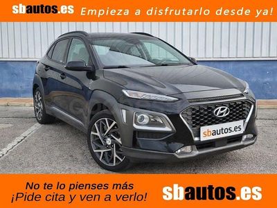 Usado Hyundai Kona Style 141 CV (103 kW) 2020 Negro SUV