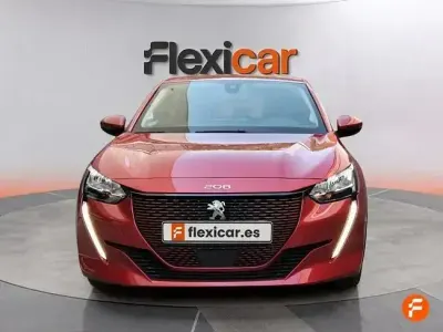 Usado Peugeot e-208 Allure 100 kW (136 CV) 2020 Rojo Utilitario