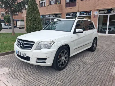 Usado Mercedes GLK220 170 CV (125 kW) 2010 Blanco SUV