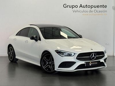Usado Mercedes CLA200 AMG 150 CV (110 kW) 2020 Blanco Berlina