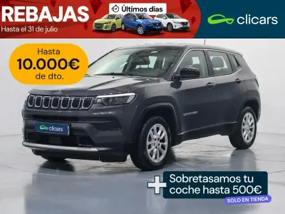 Usado Jeep Compass Altitude 130 CV (95 kW) 2025 Gris SUV