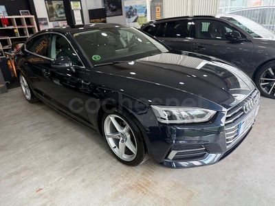 Usado Audi A5 Sportback 150 CV (110 kW) 2018 Azul Utilitario