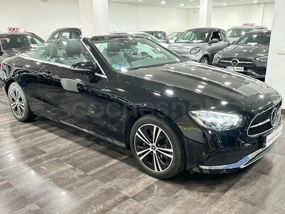 Usado Mercedes E400 330 CV (242 kW) 2022 Negro Descapotable