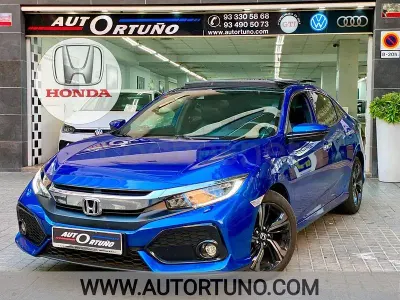 Usado Honda Civic Prestige 182 CV (133 kW) 2019 Azul Berlina
