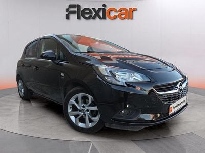 Usado Opel Corsa Selective 90 CV (66 kW) 2019 Negro Utilitario
