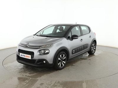 Usado Citroën C3 Feel 82 CV (60 kW) 2020 Gris Berlina