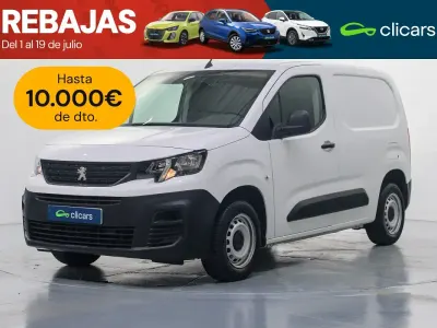 Usado Peugeot Partner 75 CV (55 kW) 2019 Blanco Monovolumen