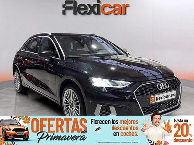Usado Audi A3 Advanced Plus 110 CV (80 kW) 2021 Negro Berlina