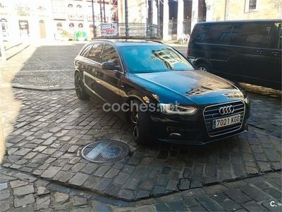 Usado Audi A4 S-Line 190 CV (139 kW) 2015 Negro Familiar