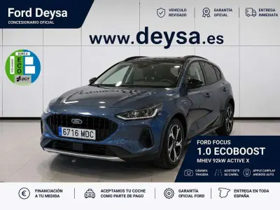 Usado Ford Focus Active X 125 CV (91 kW) 2022 Azul Utilitario