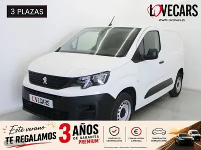 Usado Peugeot Partner Premium 101 CV (74 kW) 2022 Blanco Monovolumen