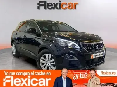 Usado Peugeot 3008 Active 120 CV (88 kW) 2017 Negro SUV