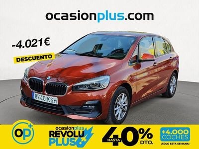 Usado BMW 216 Active Tourer 116 CV (85 kW) 2018 Naranja Monovolumen