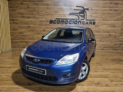 Usado Ford Focus Trend 90 CV (66 kW) 2008 Azul Berlina